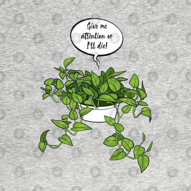 Needy Pothos by LivianPearl